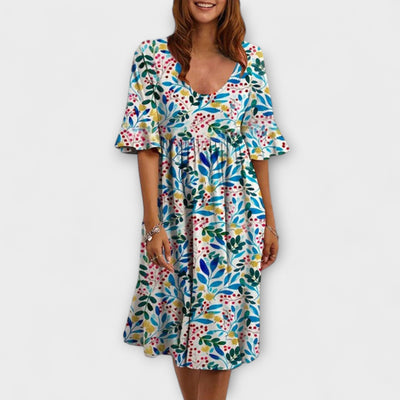 Ulla - Elegante Casual Zomerjurk