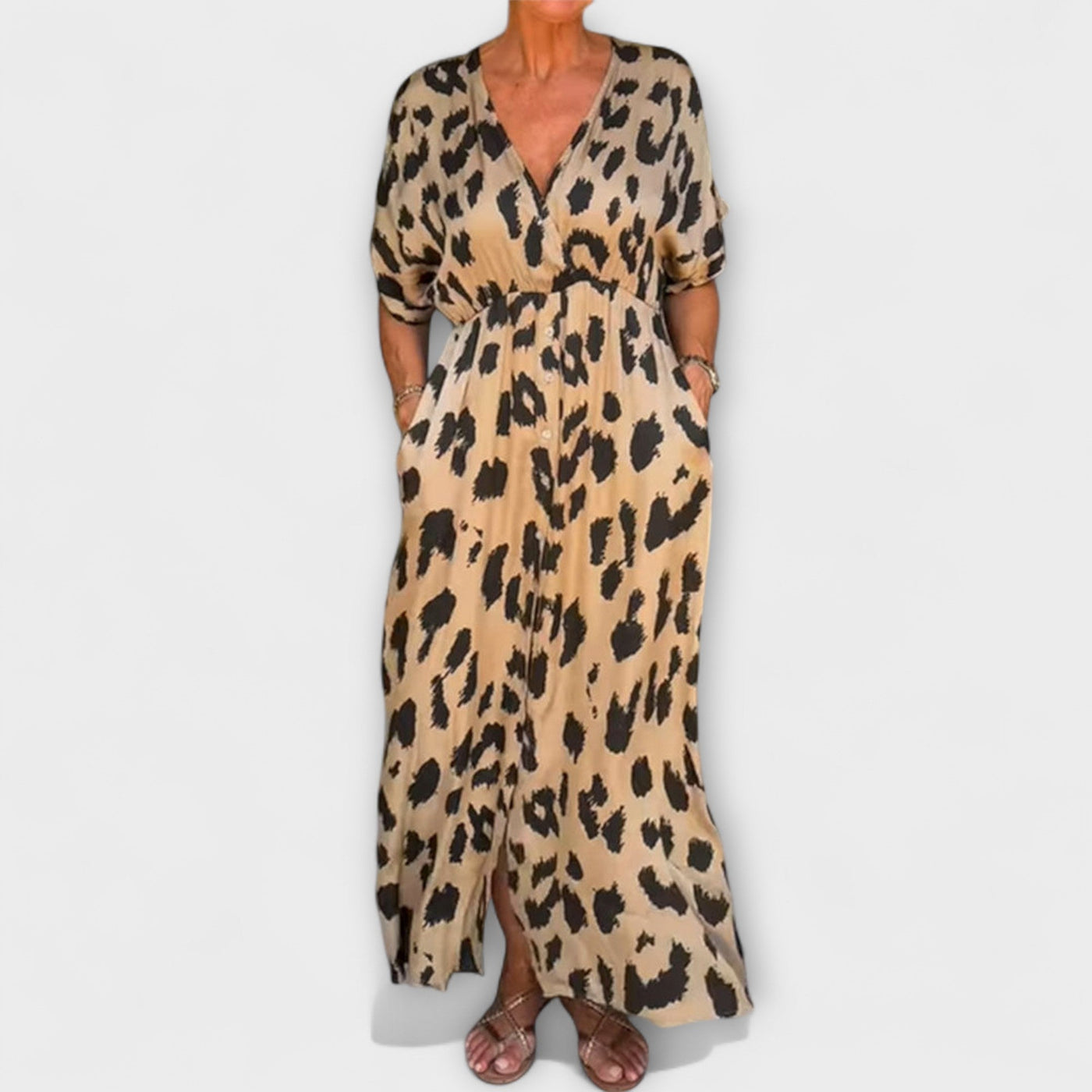 Sarahi - Lichtgewicht casual zomerjurk voor zonnige dagen