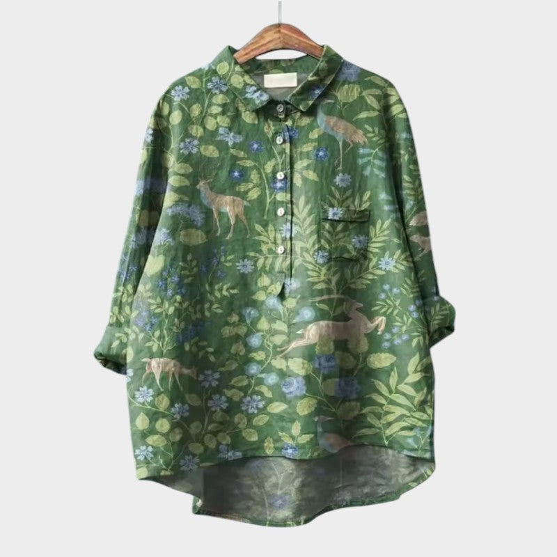 Mariska | Premium Blouse met florale patronen