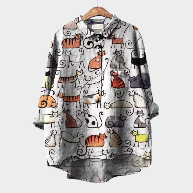 Meline | Premium Blouse met Kant