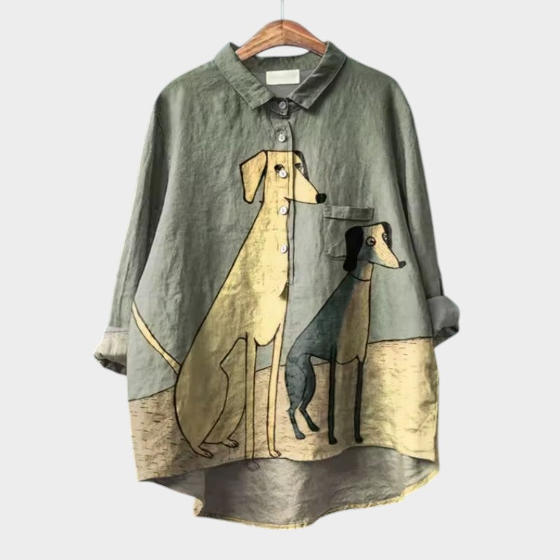 Bianca | Premium Blouse met Kantafwerking