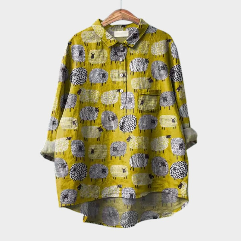 Gunna | Premium Blouse met Kantafwerking